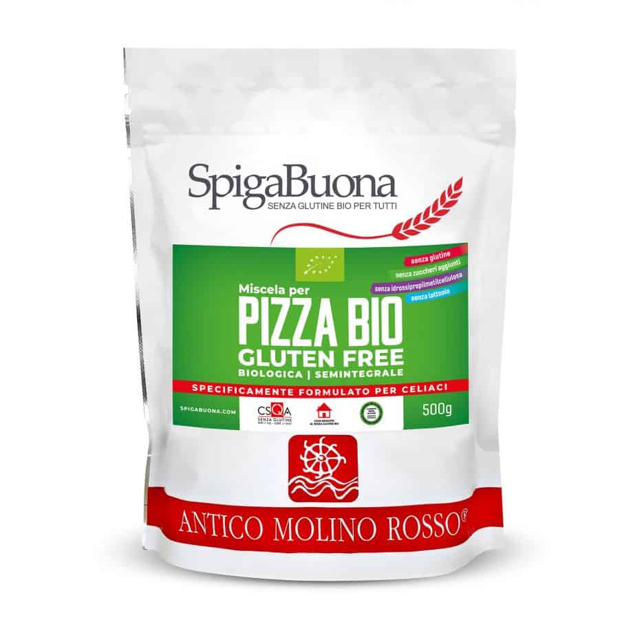 mix pizza bio senza glutine spigabuona